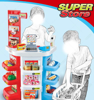 母婴玩具过家家扮家家超市详情页产品描述页